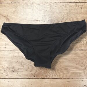 PINK Active Victoria's Secret Ruched Back Cheeky Mini Bikini Bottom Black Size M